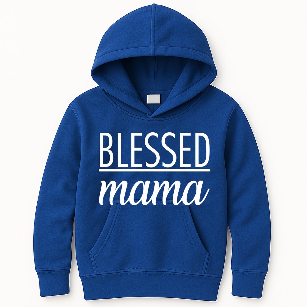 Blessed Mama Kids Hoodie