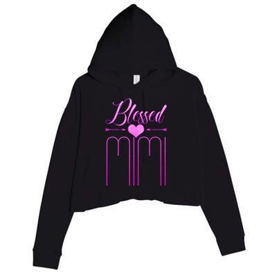 Blessed Mimi Crop Fleece Hoodie