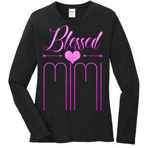 Blessed Mimi Ladies Long Sleeve Shirt