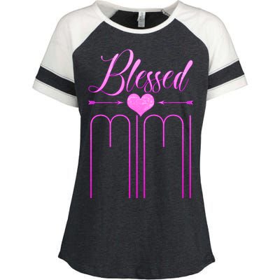 Blessed Mimi Enza Ladies Jersey Colorblock Tee