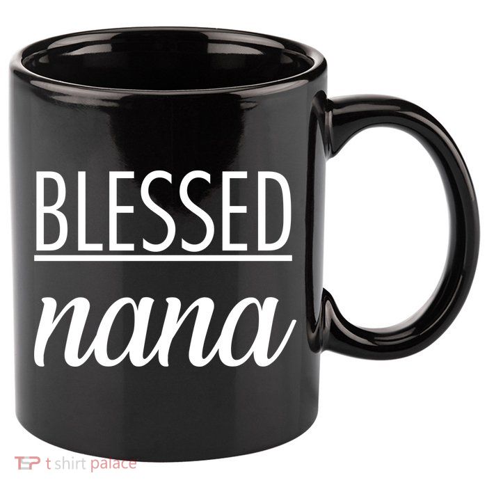 Blessed Nana 11oz C Handle Ceramic Mug