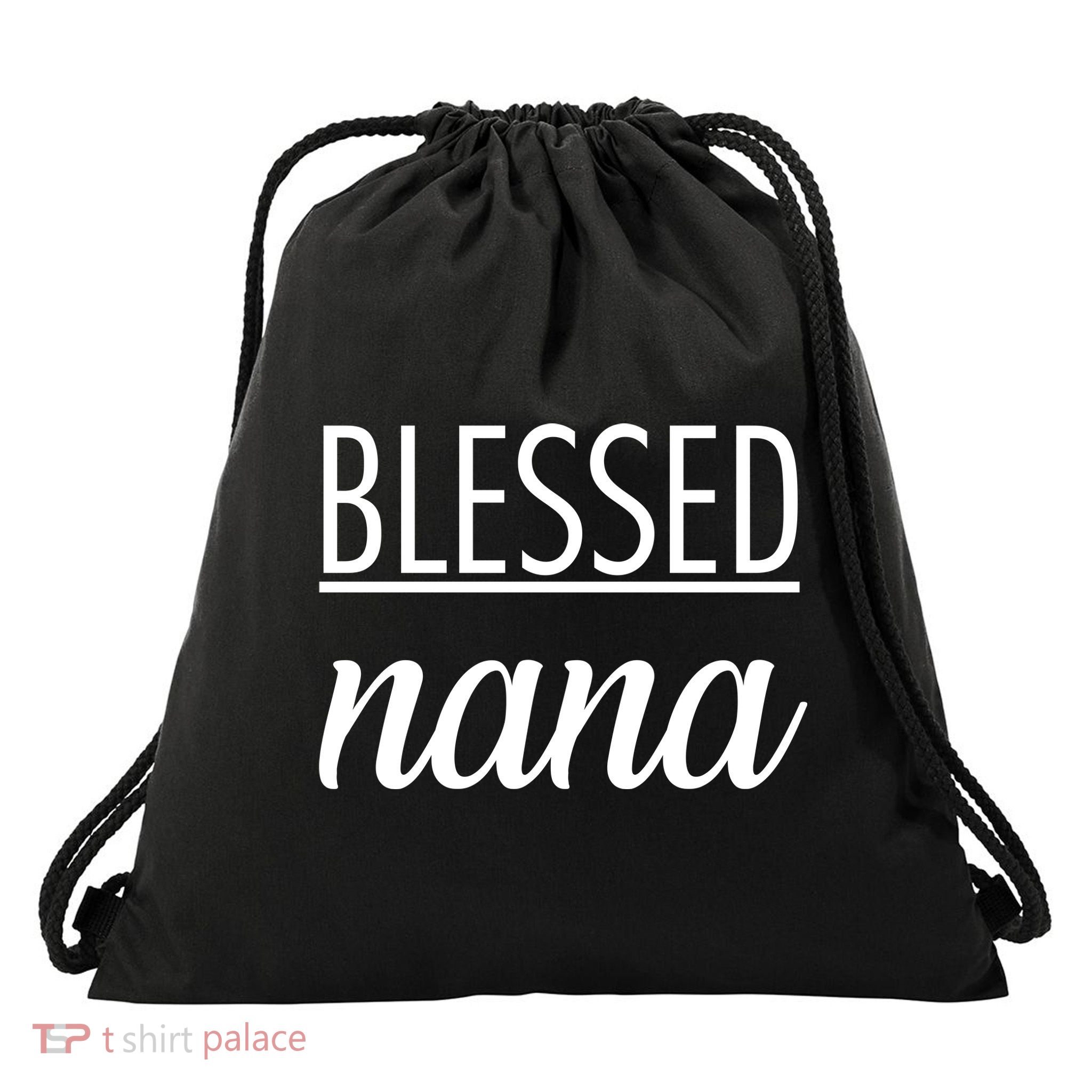 Blessed Nana Drawstring Bag
