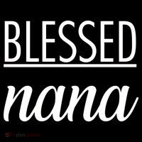 Blessed Nana Drawstring Bag