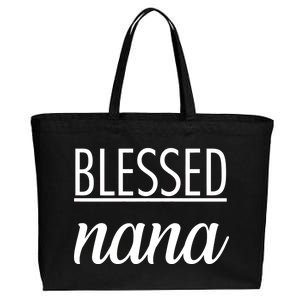 Blessed Nana Cotton Canvas Jumbo Tote