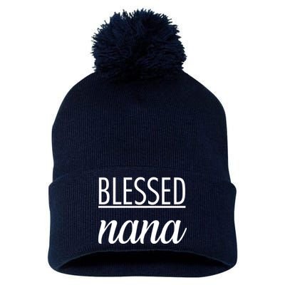 Blessed Nana Pom Pom 12in Knit Beanie