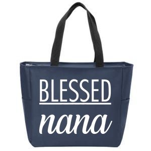 Blessed Nana Zip Tote Bag