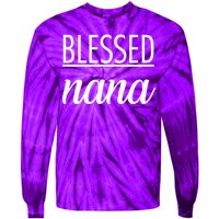 Blessed Nana Tie-Dye Long Sleeve Shirt