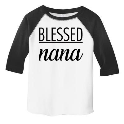 Blessed Nana Toddler Fine Jersey T-Shirt