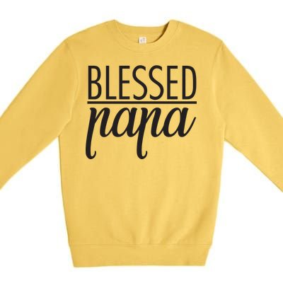 Blessed Papa Premium Crewneck Sweatshirt