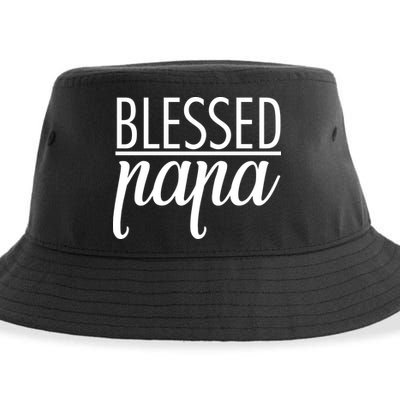 Blessed Papa Sustainable Bucket Hat