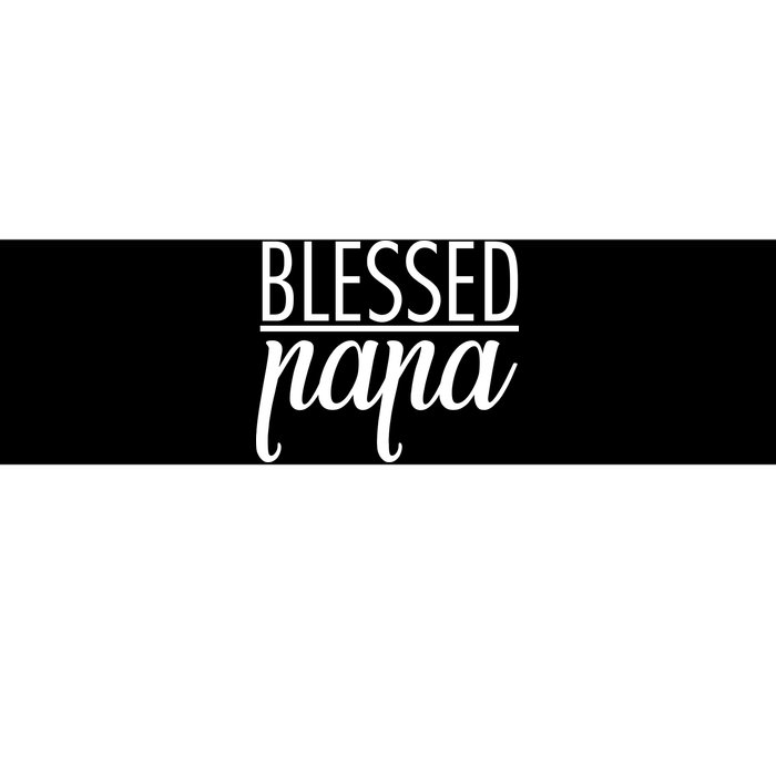 Blessed Papa Bumper Sticker