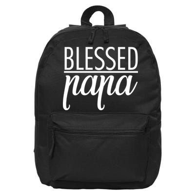 Blessed Papa 16 in Basic Backpack