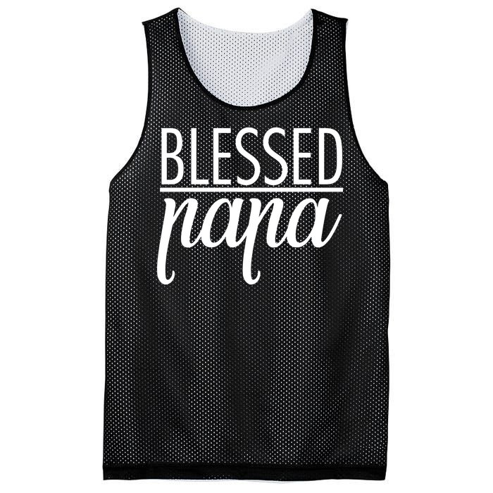 Blessed Papa Mesh Reversible Basketball Jersey Tank