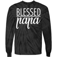 Blessed Papa Tie-Dye Long Sleeve Shirt