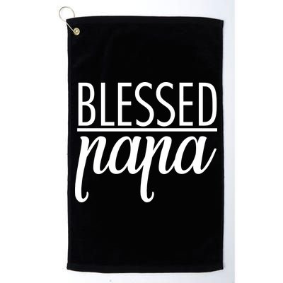 Blessed Papa Platinum Collection Golf Towel