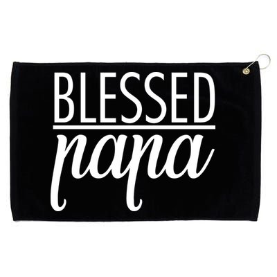 Blessed Papa Grommeted Golf Towel