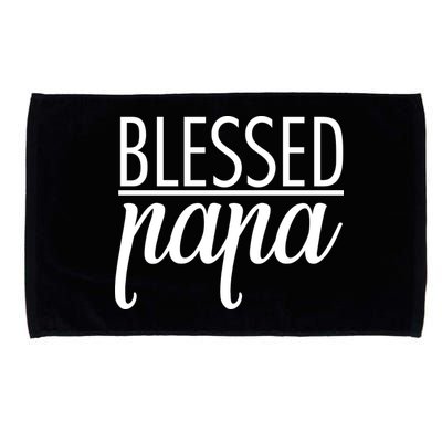 Blessed Papa Microfiber Hand Towel