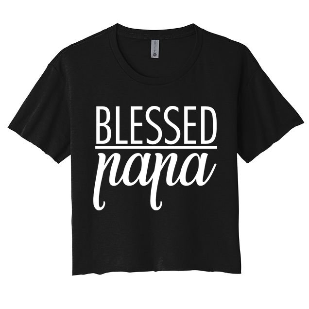 Blessed Papa Crop Top