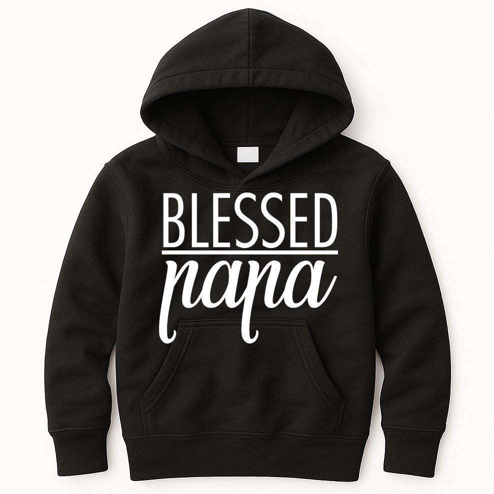 Blessed Papa Kids Hoodie