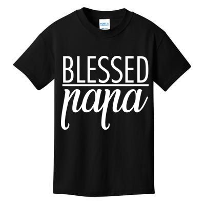 Blessed Papa Kids T-Shirt