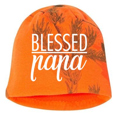 Blessed Papa Kati - Camo Knit Beanie