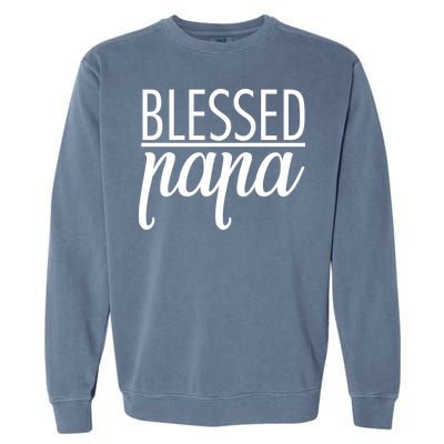 Blessed Papa Garment-Dyed Sweatshirt