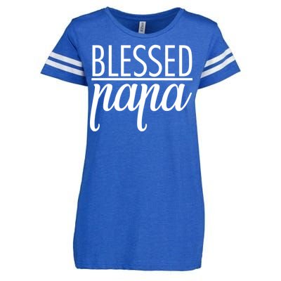 Blessed Papa Enza Ladies Jersey Football T-Shirt