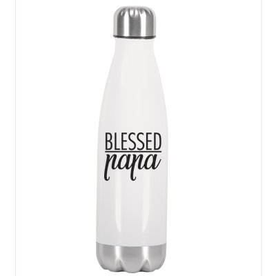 Blessed Papa Stainless Steel Insulated Water Bottle