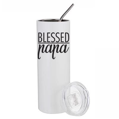 Blessed Papa Stainless Steel Tumbler