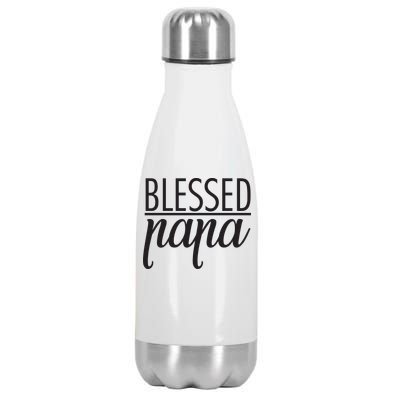 Blessed Papa Stainless Steel Insulated Water Bottle