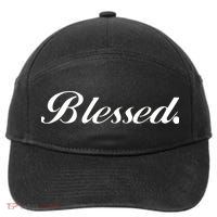 Blessed Signature 7-Panel Snapback Hat