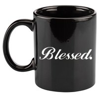 Blessed Signature 11oz C Handle Ceramic Mug
