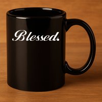Blessed Signature 11oz C Handle Ceramic Mug