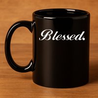 Blessed Signature 11oz C Handle Ceramic Mug