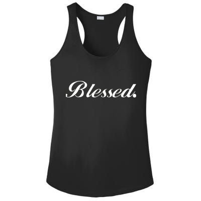 Blessed Signature Ladies PosiCharge Competitor Racerback Tank