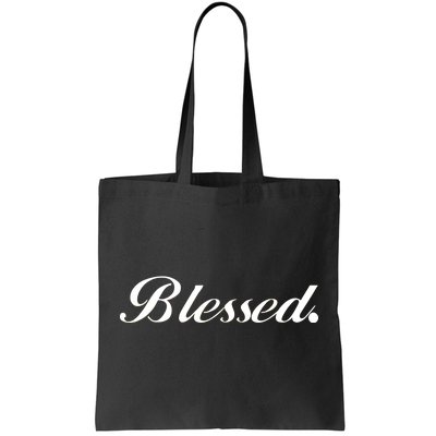 Blessed Signature Tote Bag