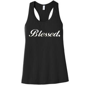 Blessed Signature Women's Racerback Tank