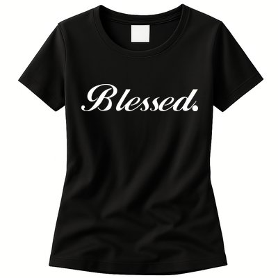 Blessed Signature Womens T-Shirt