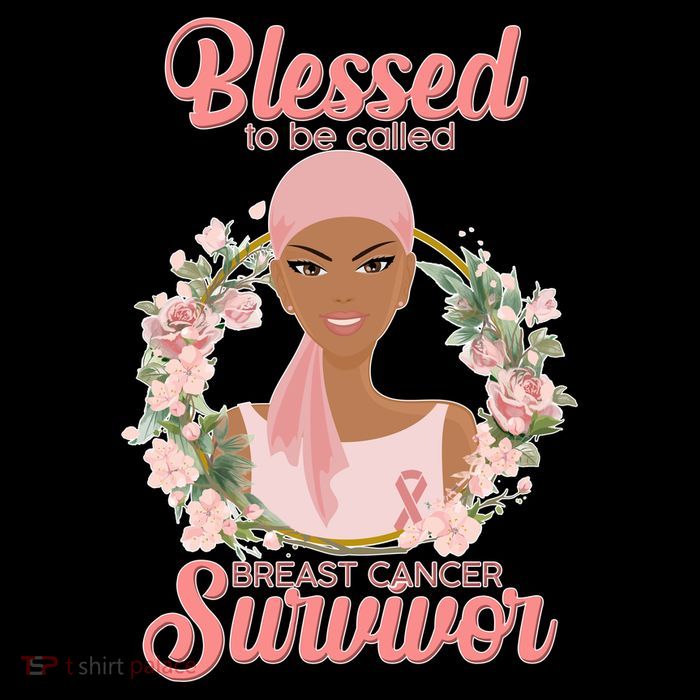 Blessed To Be Call Breast Cancer Survivor Pink Warrior Drawstring Bag