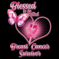 Blessed To Be Called Breast Cancer Survivor Pink Ribbon Cross Mug