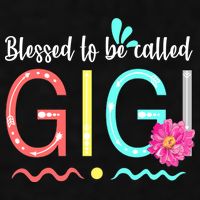 Blessed To Be Called Gigi Ladies PosiCharge Tri-Blend Wicking Tank