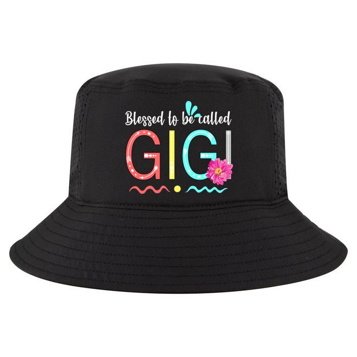 Blessed To Be Called Gigi Cool Comfort Performance Bucket Hat