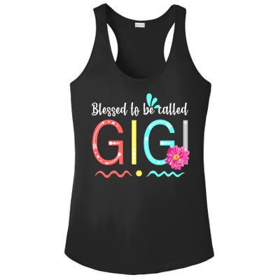 Blessed To Be Called Gigi Ladies PosiCharge Competitor Racerback Tank