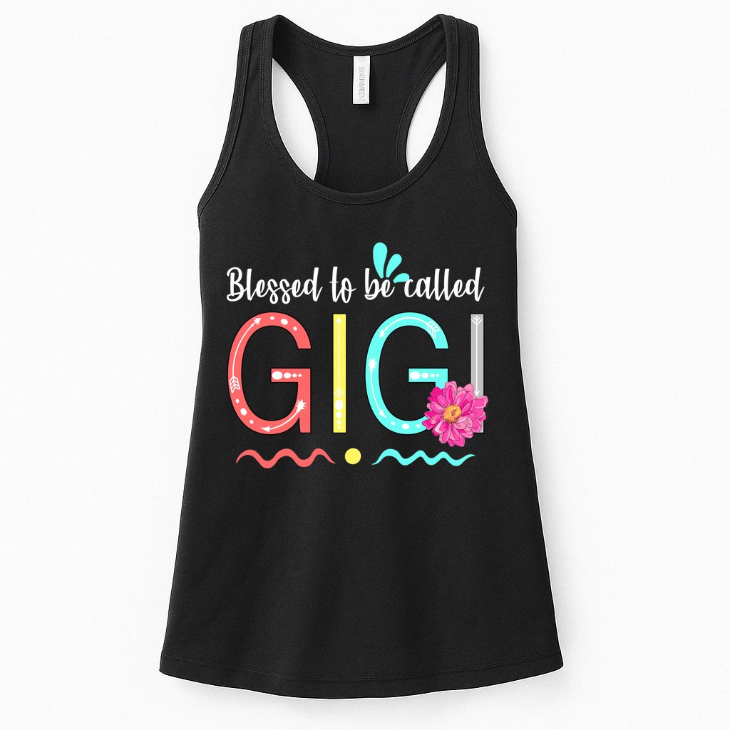 Blessed To Be Called Gigi Womens Tank Top