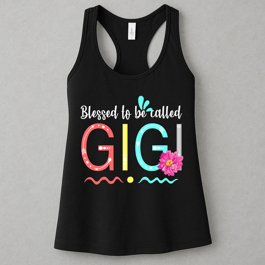 Blessed To Be Called Gigi Womens Tank Top