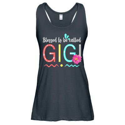 Blessed To Be Called Gigi Ladies Essential Flowy Tank