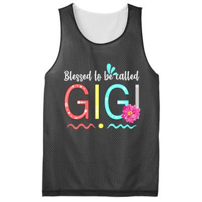 Blessed To Be Called Gigi Mesh Reversible Basketball Jersey Tank