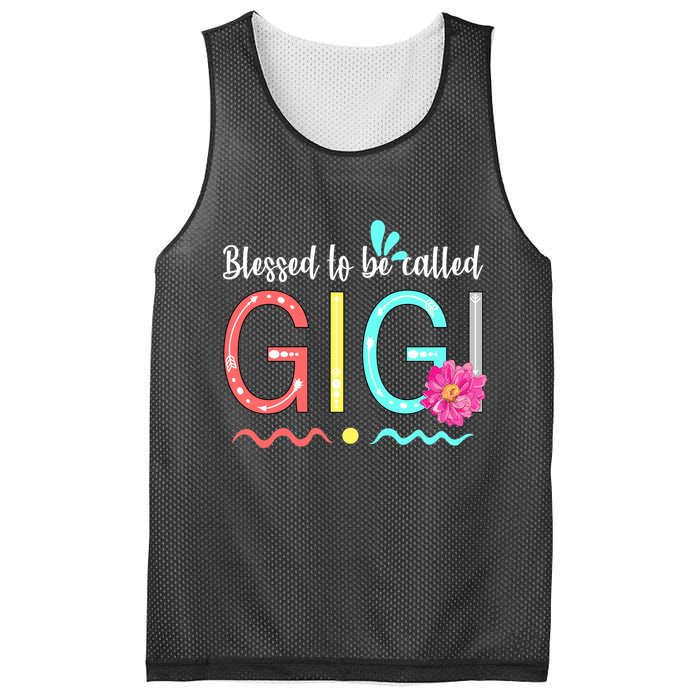 Blessed To Be Called Gigi Mesh Reversible Basketball Jersey Tank