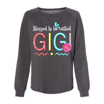 Blessed To Be Called Gigi Womens California Wash Sweatshirt