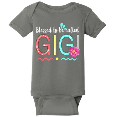 Blessed To Be Called Gigi Baby Bodysuit